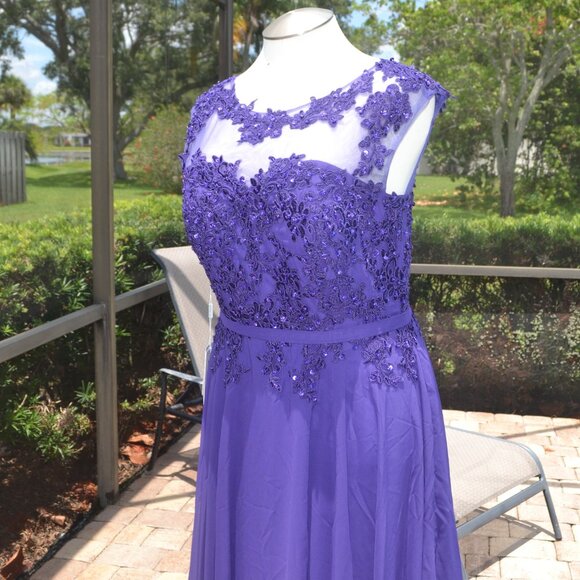 NEW JJs House Dress Mother of the Bride / Groom Bridesmaid Size 16 Gown Regency - Picture 6 of 16